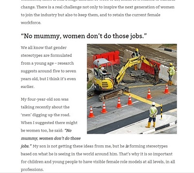 Screenshot of a magazine article